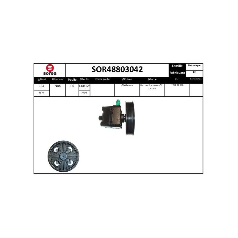 Pompe hydraulique (direction) EAI