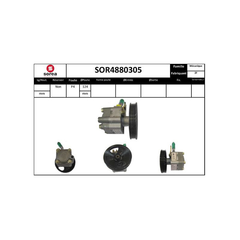 Pompe hydraulique (direction) EAI