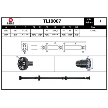Arbre de transmission...