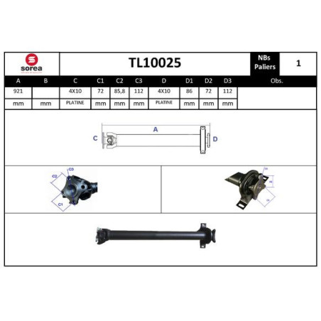 Arbre de transmission...