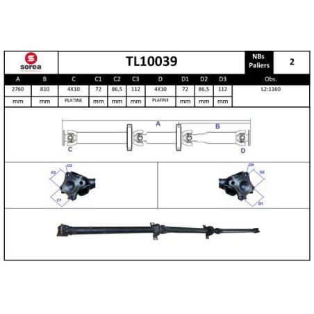 Arbre de transmission...
