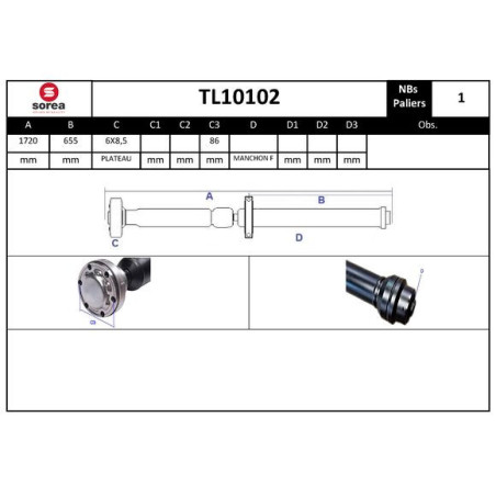 Arbre de transmission...