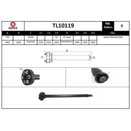 Arbre de transmission...