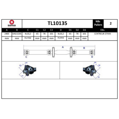 Arbre de transmission...