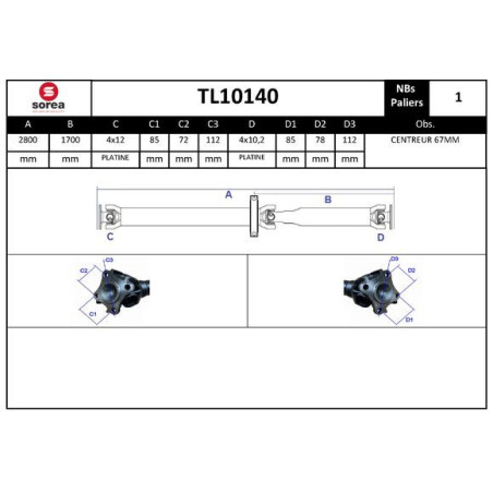 Arbre de transmission...