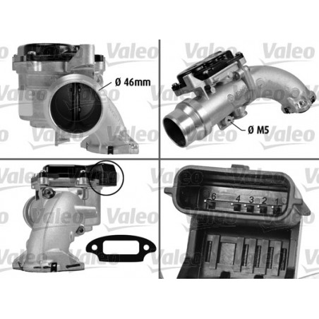 Boîtier de papillon VALEO