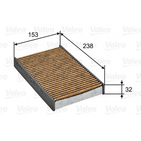 Filtre d'habitacle VALEO