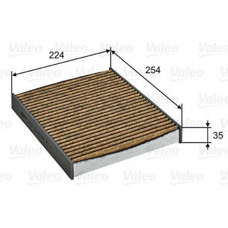 Filtre d'habitacle VALEO