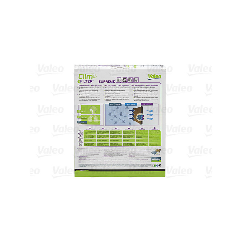 Filtre d'habitacle VALEO