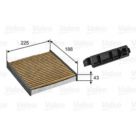 Filtre d'habitacle VALEO