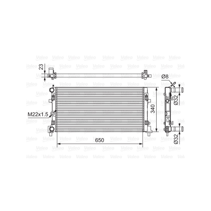 Radiateur VALEO