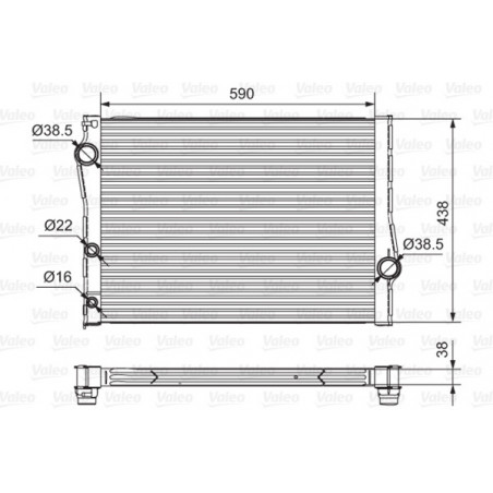 Radiateur VALEO
