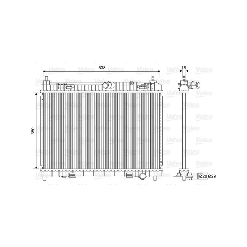 Radiateur VALEO