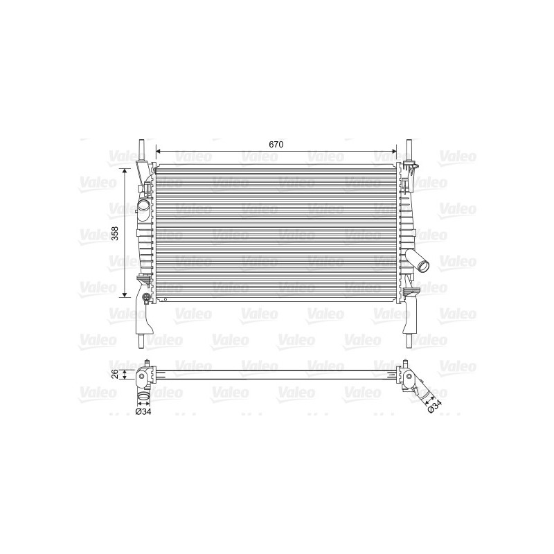 Radiateur VALEO