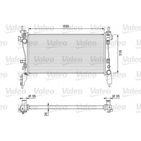 Radiateur VALEO