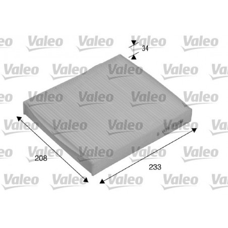 Filtre d'habitacle VALEO