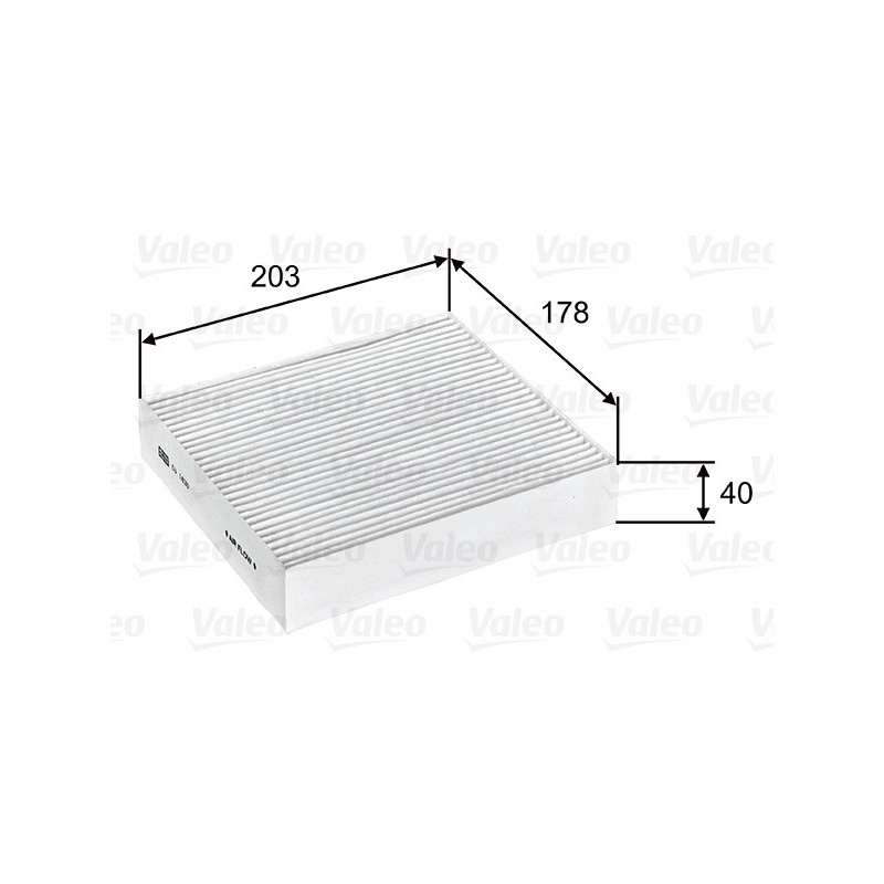 Filtre d'habitacle VALEO
