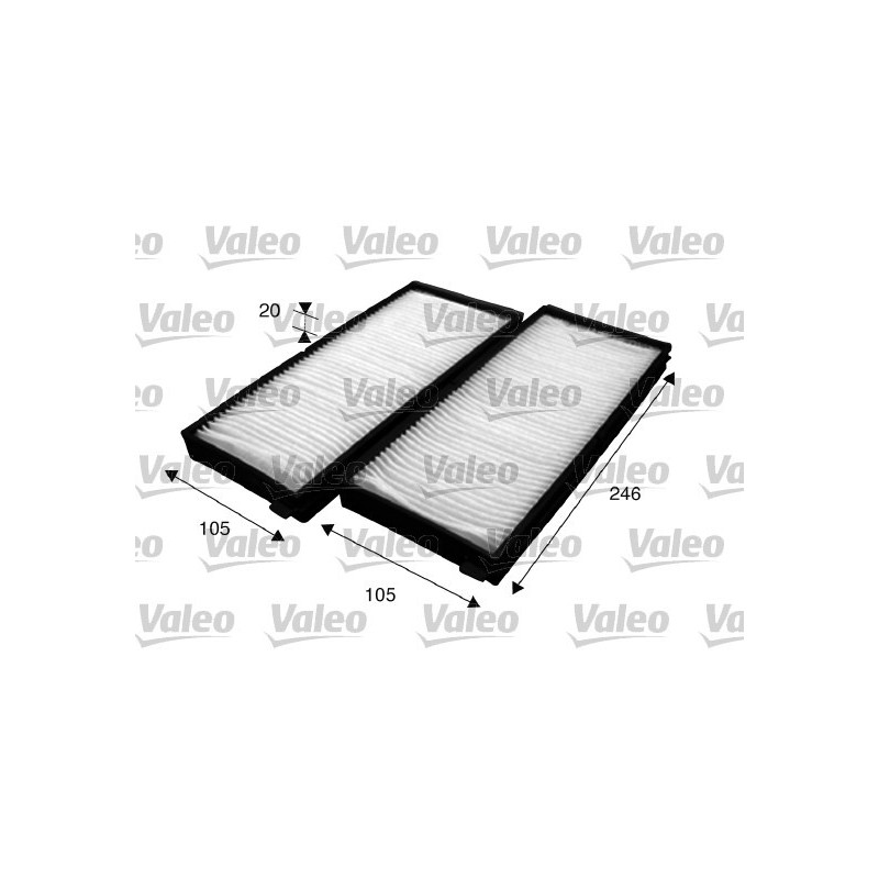 Filtre d'habitacle VALEO