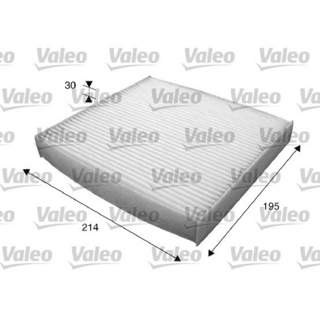 Filtre d'habitacle VALEO