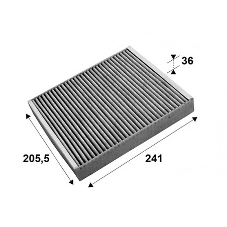 Filtre d'habitacle VALEO