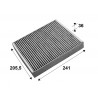 Filtre d'habitacle VALEO