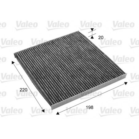 Filtre d'habitacle VALEO