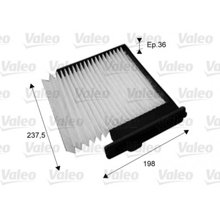 Filtre d'habitacle VALEO
