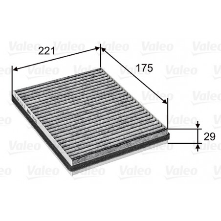 Filtre d'habitacle VALEO