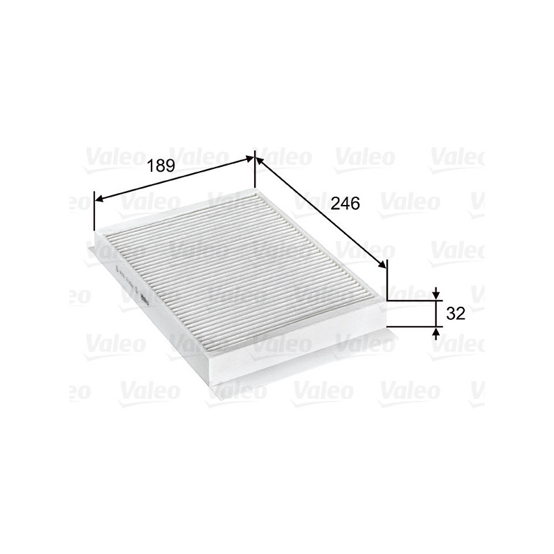 Filtre d'habitacle VALEO