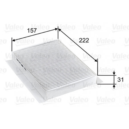 Filtre d'habitacle VALEO