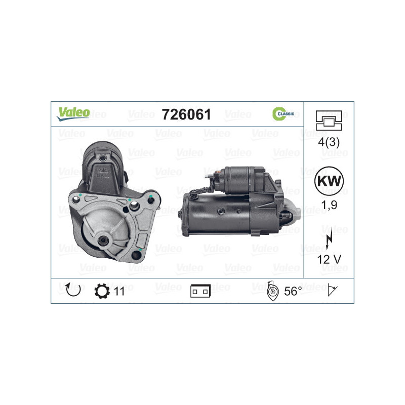 Démarreur VALEO