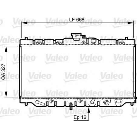 Radiateur VALEO