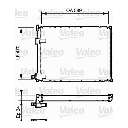 Radiateur VALEO