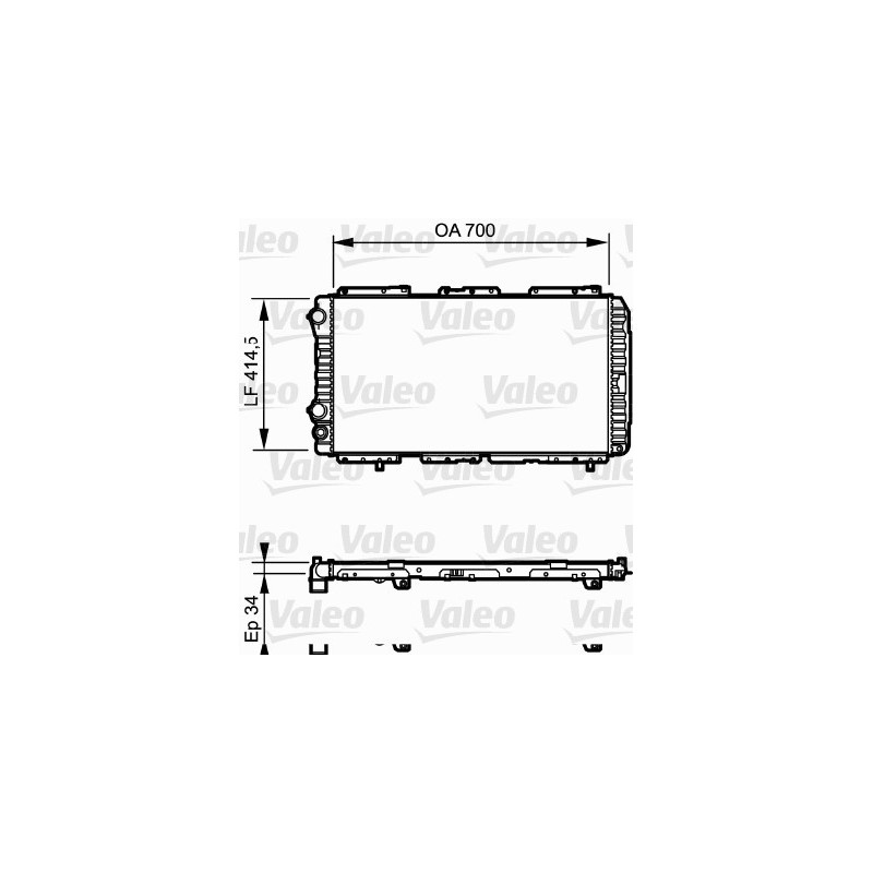 Radiateur VALEO