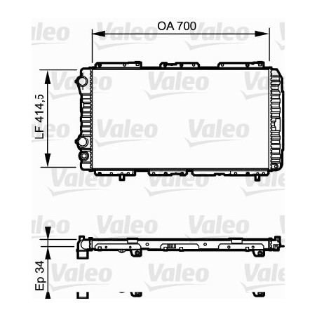Radiateur VALEO