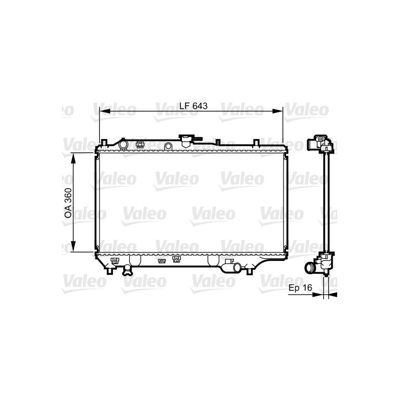Radiateur VALEO