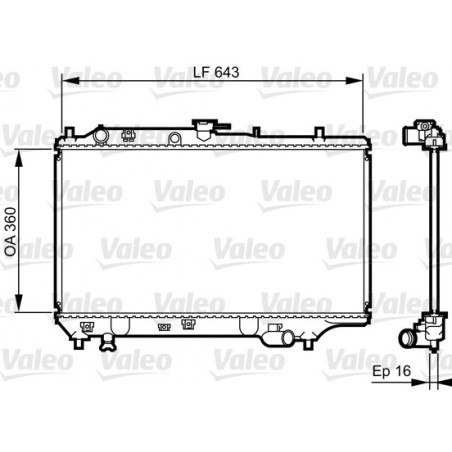Radiateur VALEO