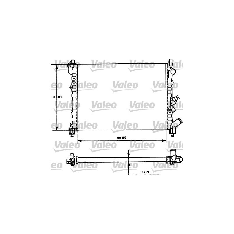 Radiateur VALEO