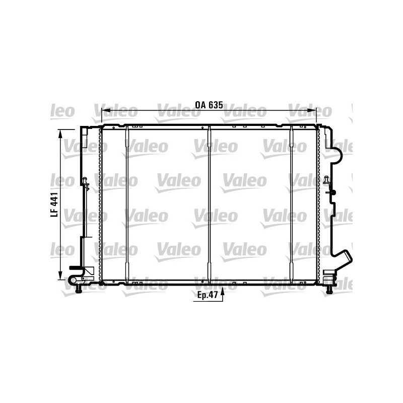Radiateur VALEO