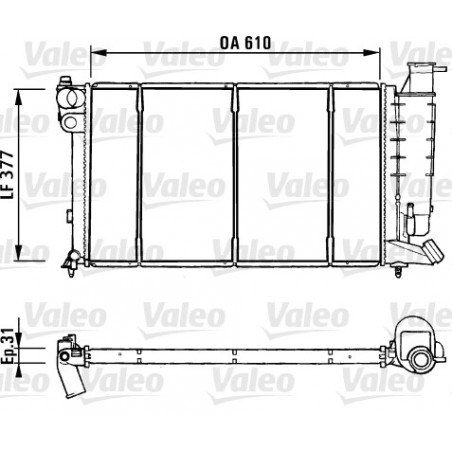 Radiateur VALEO