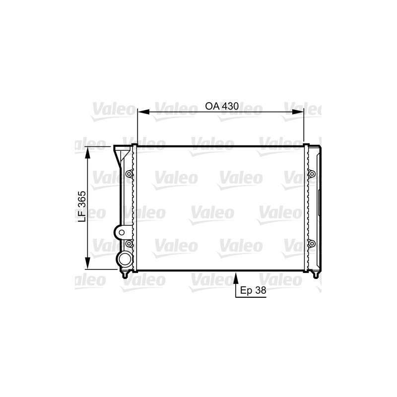 Radiateur VALEO
