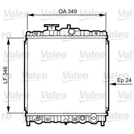 Radiateur VALEO
