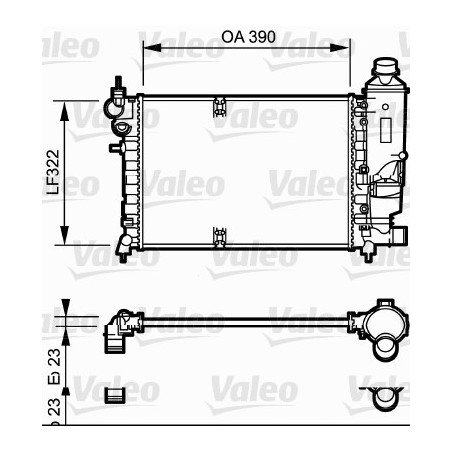 Radiateur VALEO