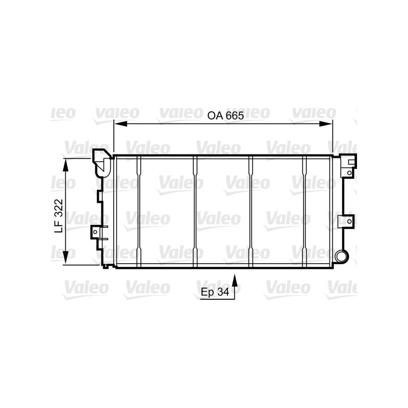 Radiateur VALEO