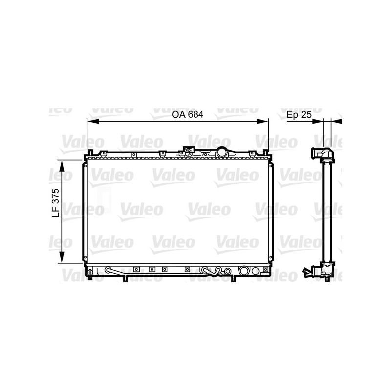 Radiateur VALEO