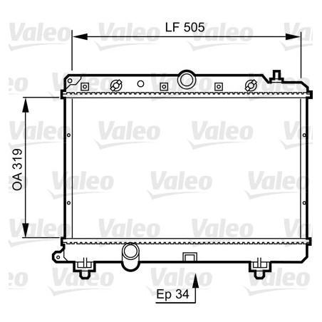 Radiateur VALEO