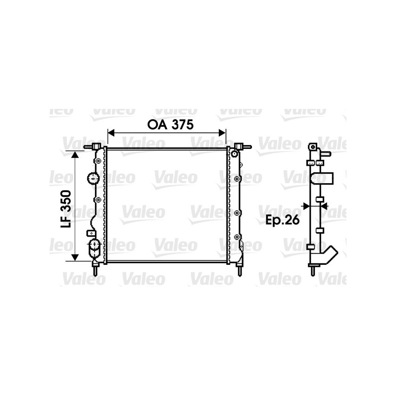 Radiateur VALEO