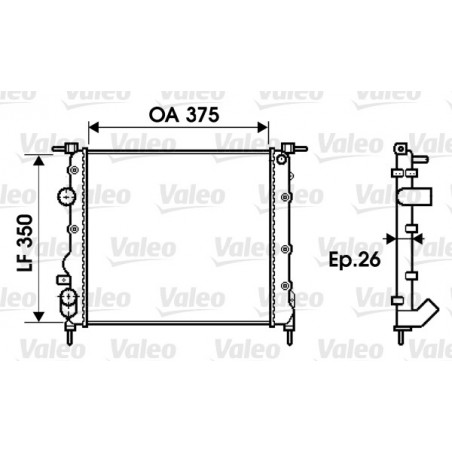 Radiateur VALEO