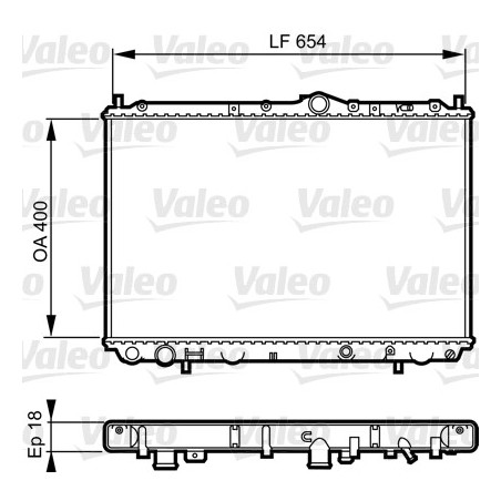 Radiateur VALEO