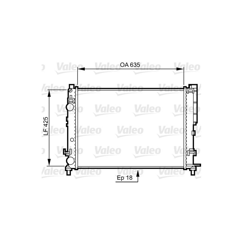 Radiateur VALEO